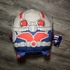 Mattel Marvel Cuutopia Ant-Man‎ Plush Character, Super Hero Soft Rounded Pillow